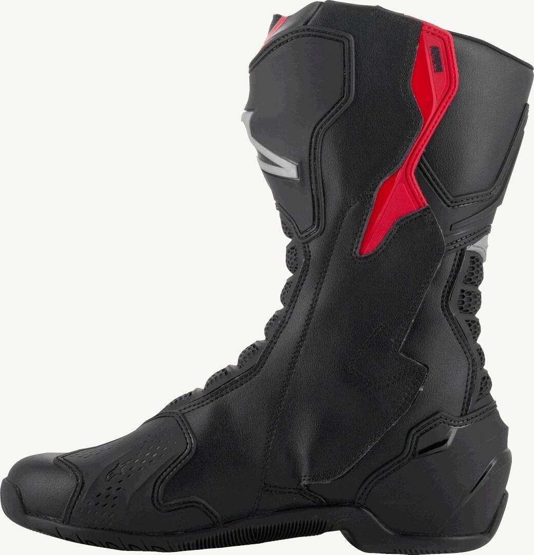 Alpinestars SMX-6 V3  Black Silver Red Boots : Delivery in 10 Days 